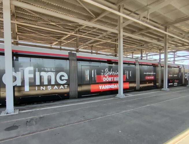 Kayseri Tramvay Giydirme